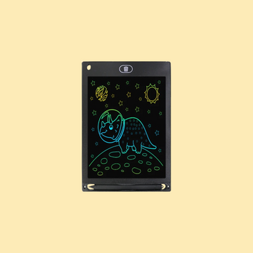 LCD Writing Tablet – Mess-Free Drawing for Kids - Black- 8.5 inch