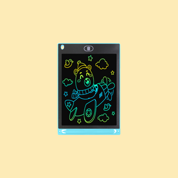 LCD Writing Tablet – Mess-Free Drawing for Kids - Blue - 8.5 inch