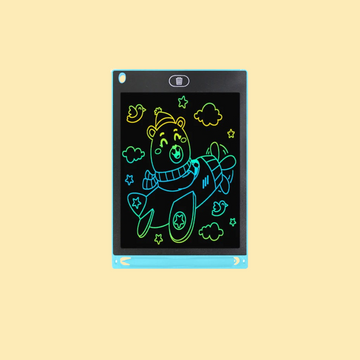 LCD Writing Tablet – Mess-Free Drawing for Kids - Blue - 12 inch