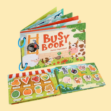 Early Learning Busy Book - Hello Alphabet