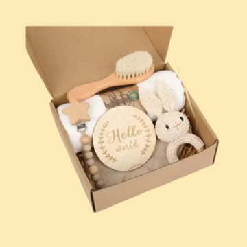 Baby Gift Box – Newborn Essentials Set - White