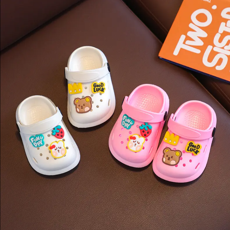 Cartoon Bear Kids Clogs – Sandals UniSex