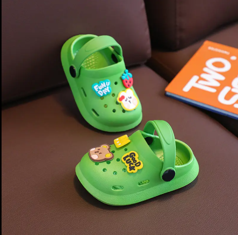 Cartoon Bear Kids Clogs – Sandals UniSex