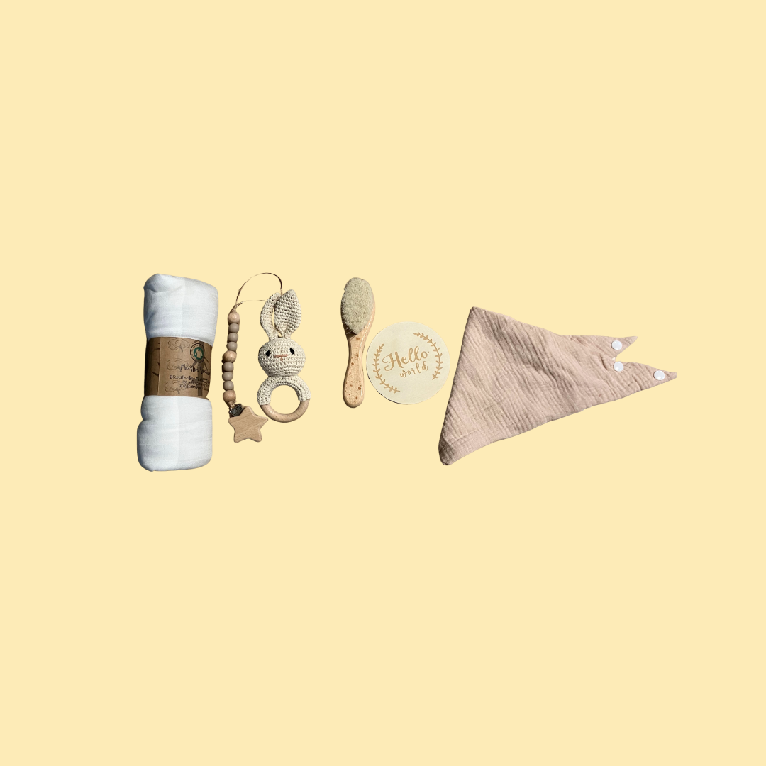 Baby Gift Box – Newborn Essentials Set - White