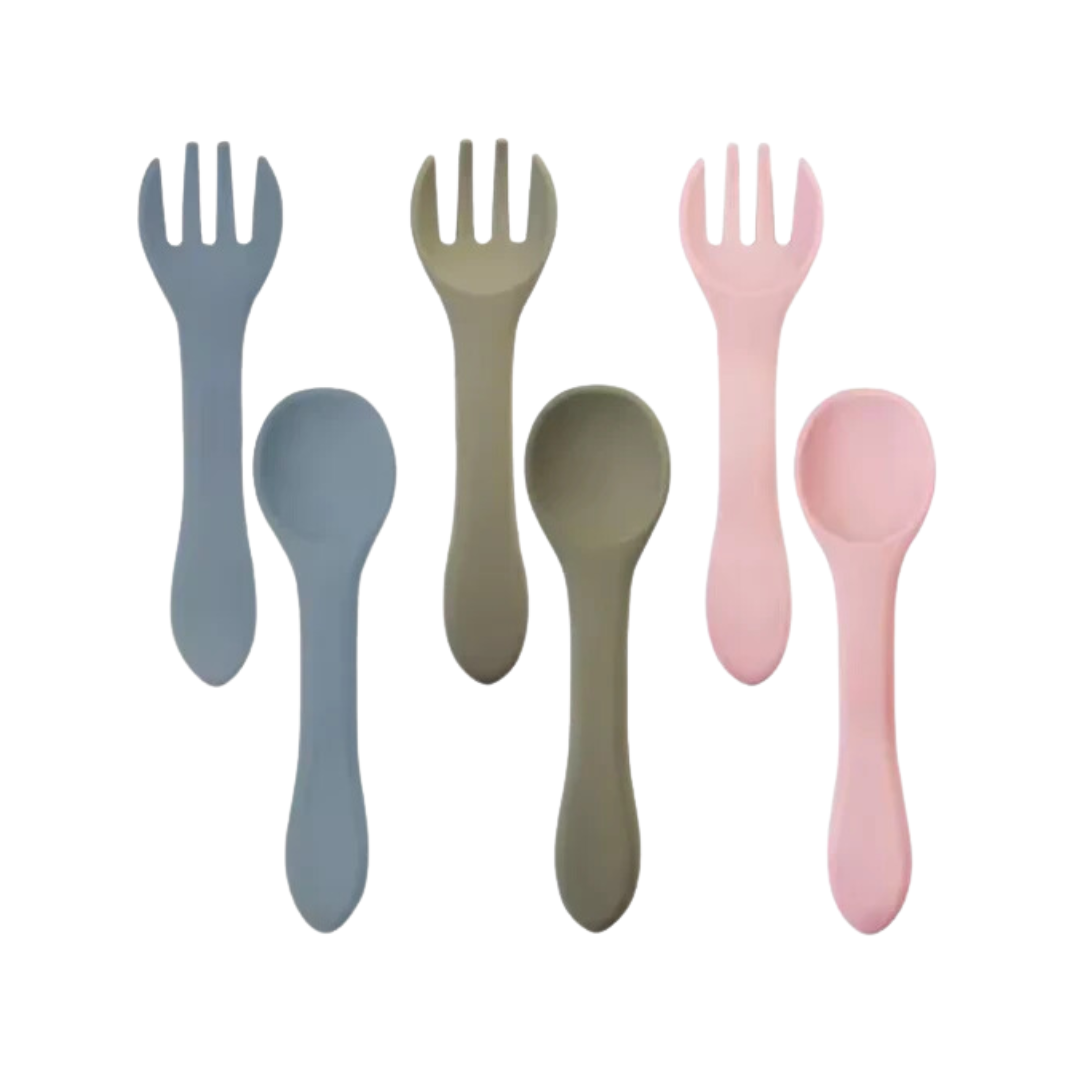 Toddler Spoons Set - 6 pieces
