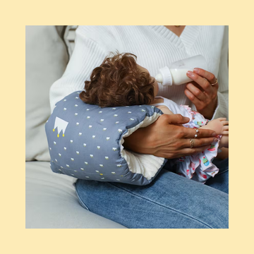 Cozy Cradle Arm Pillow - Breastfeeding Support and Travel Nursing Pillow