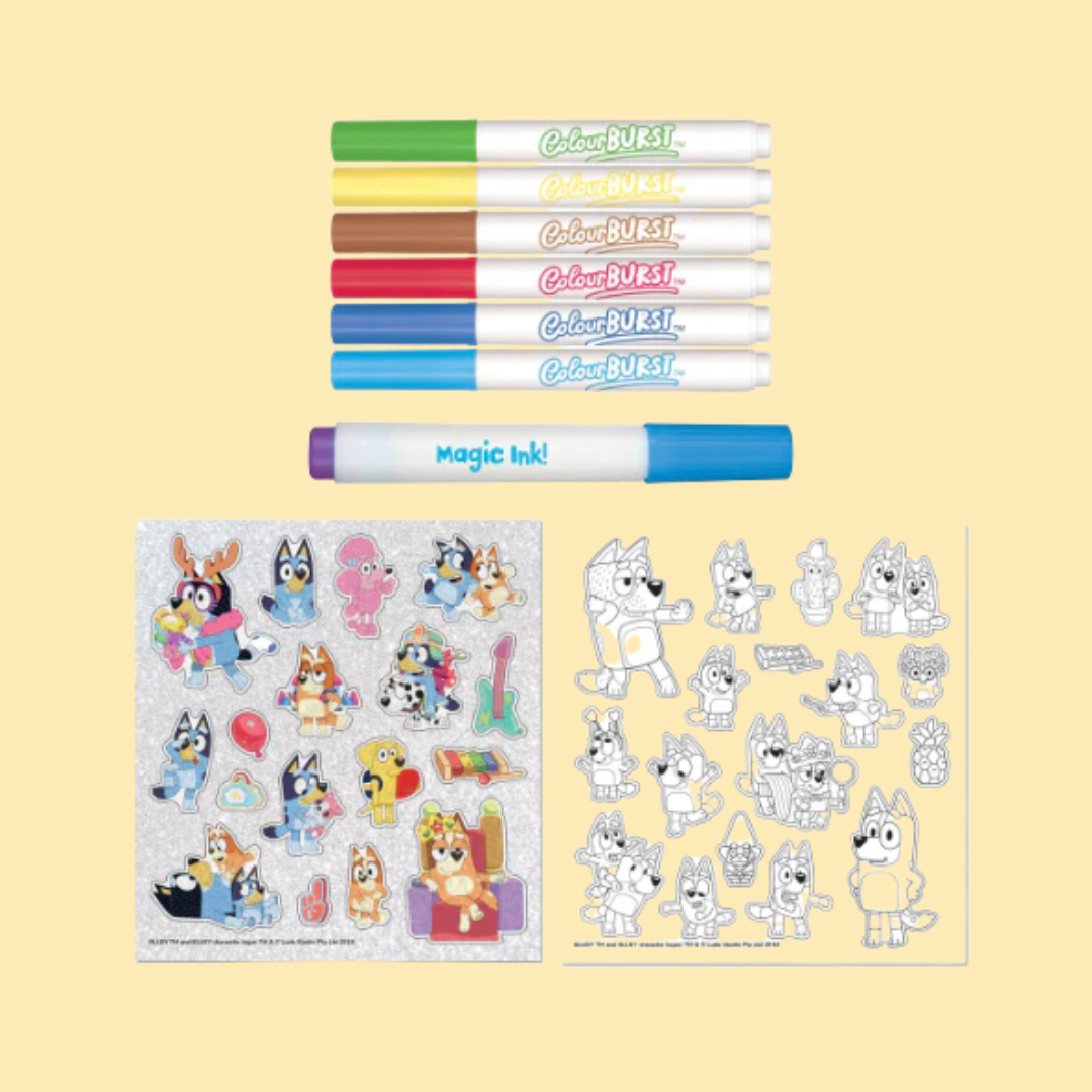 Bluey Activity Kit – Mess-Free Fun