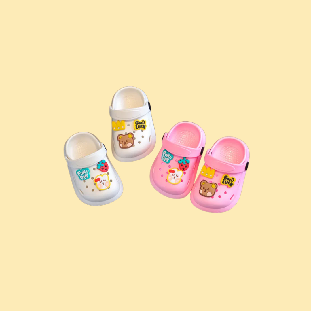 Cartoon Bear Kids Clogs – Sandals UniSex