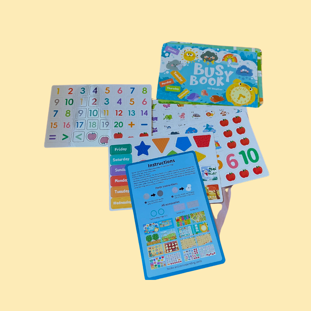 Early Learning Busy Book - Hi Weather