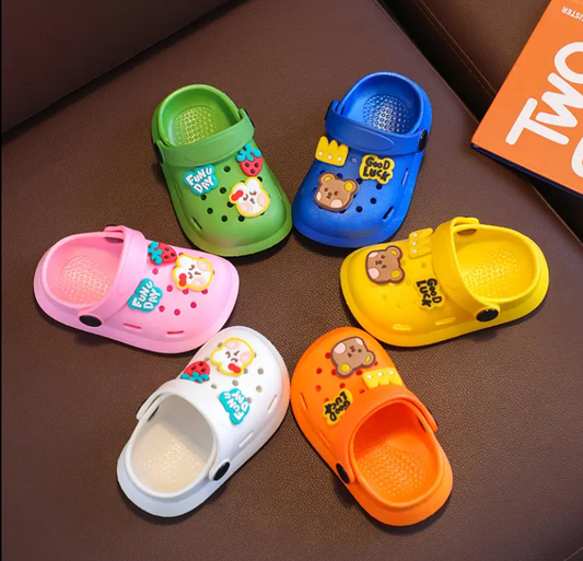 Cartoon Bear Kids Clogs – Sandals UniSex